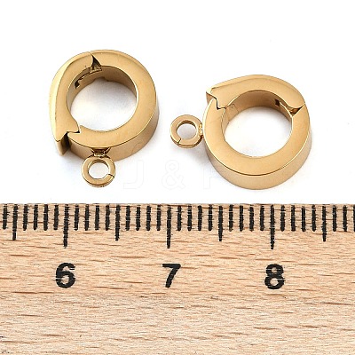 304 Stainless Steel Twister Clasps STAS-B095-04G-03-1
