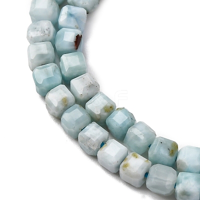 Natural Larimar Beads Strands G-F803-C01-02-1