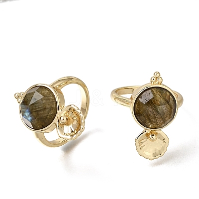 Brass Cuff Rings for Women GG-CBA7610-10G-07-1