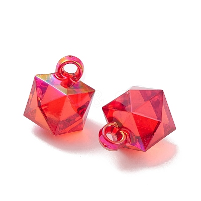 Transparent Acrylic Pendants MACR-D059-02-1