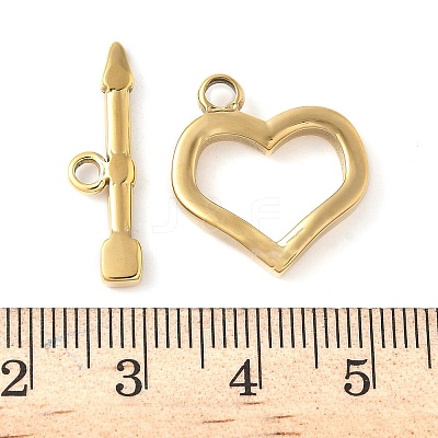 304 Stainless Steel Toggle Clasps STAS-H483-47G-1