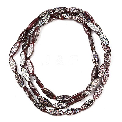 Czech Pressed Glass Beads GLAA-I061-53B-1