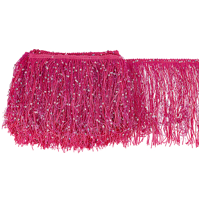 5M Paillette Tassel Polyester Ribbon Trim OCOR-BC0006-56C-1