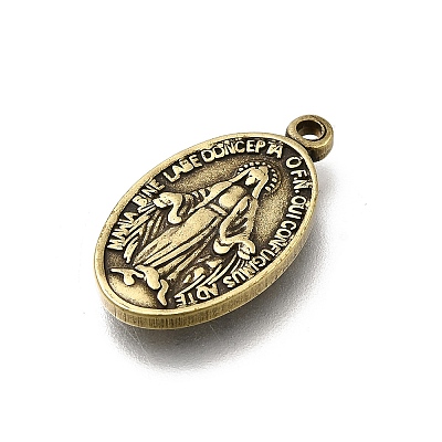 Brass Pendants KK-G525-19AB-1