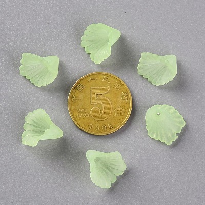 Frosted Acrylic Bead Caps LS-MACR-S371-10A-728-1