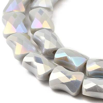 AB Color Plate Glass Beads Strands EGLA-P051-06A-B10-1
