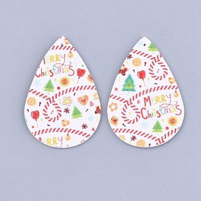 PU Leather Big Pendants FIND-S311-002L-1