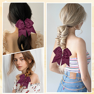 2Pcs Rubber Hair Ties MRMJ-SC0001-49K-1
