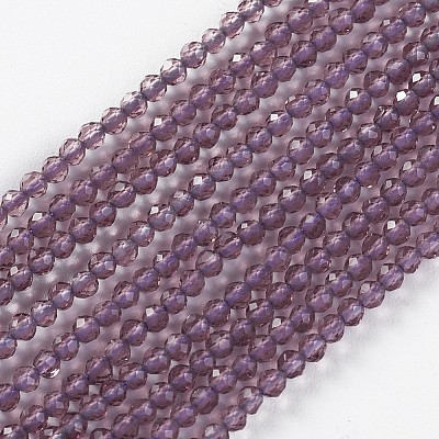 Glass Beads Strands EGLA-E057-02B-19-1