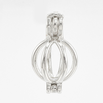 Brass Locket Pendants KK-Q748-020P-1
