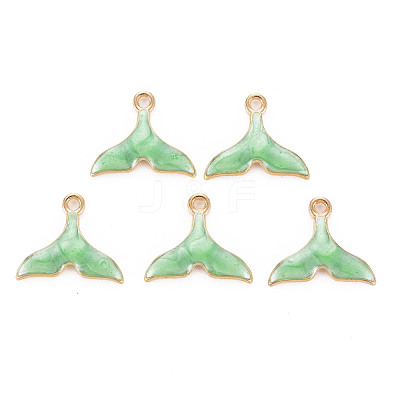 Alloy Enamel Pendants ENAM-S121-060F-1