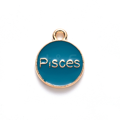 Alloy Enamel Pendants LS-X-ENAM-S124-01B-05H-1