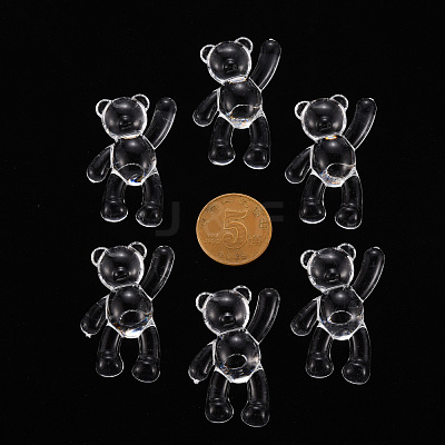 Transparent Acrylic Beads MACR-S373-01B-205-1