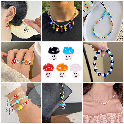 5Pcs Handmade Lampwork Beads LAMP-TA0001-96-1