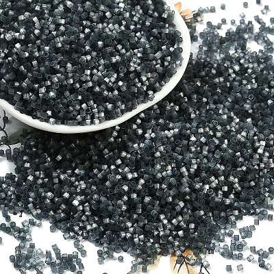 Imitation Cat Eyes Glass Seed Beads SEED-H003-03K-1