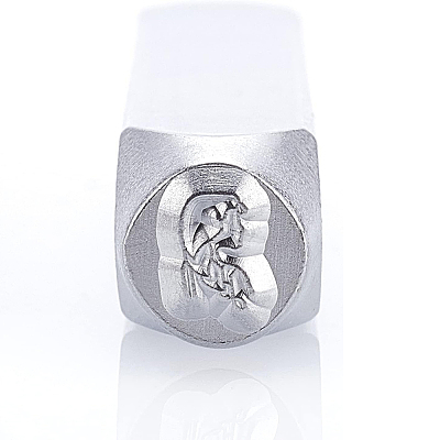Iron Seal Stamps AJEW-BC0001-05J-1