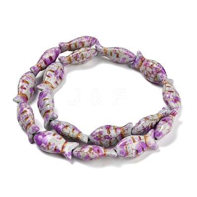 Synthetic Turquoise Beads Strands TURQ-F019-01G-1