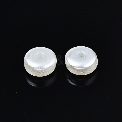 ABS Plastic Imitation Pearl Beads X-OACR-N008-109-1