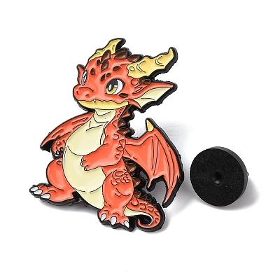 Cute Dinosaur Enamel Pins JEWB-A038-06B-EB-1