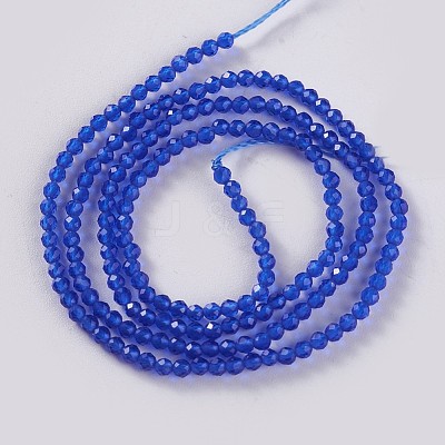 Glass Beads Strands EGLA-E057-02B-06-1