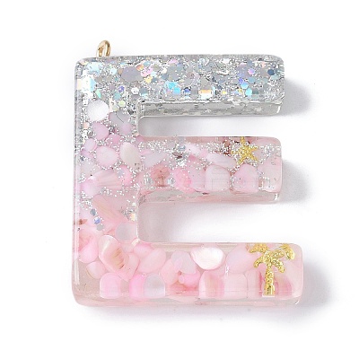 Resin Pendants RESI-B029-01P-E-1