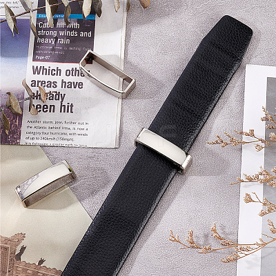 1 Set Zinc Alloy Belt Loop Keepers FIND-AR0002-60P-1