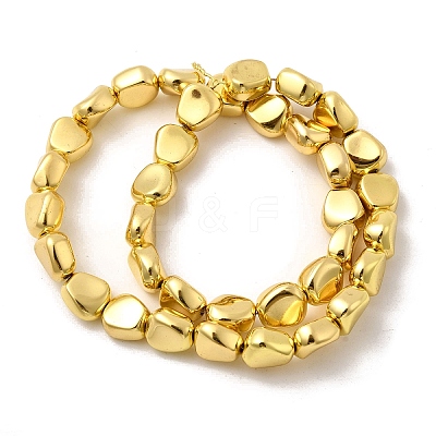 Electroplate Glass Beads Strands EGLA-F166-06G-1