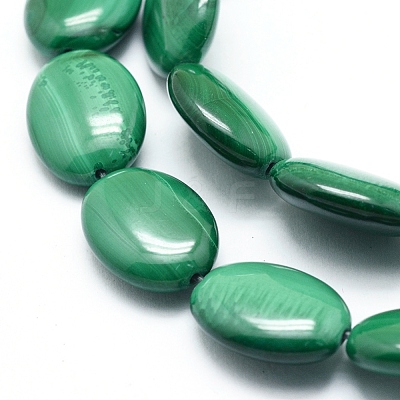 Natural Malachite Beads Strands G-D0011-11E-1