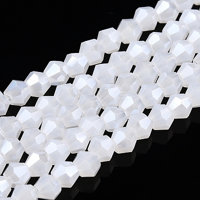 Imitation Jade Electroplate Glass Beads Strands LS-EGLA-A039-J2mm-A06-1