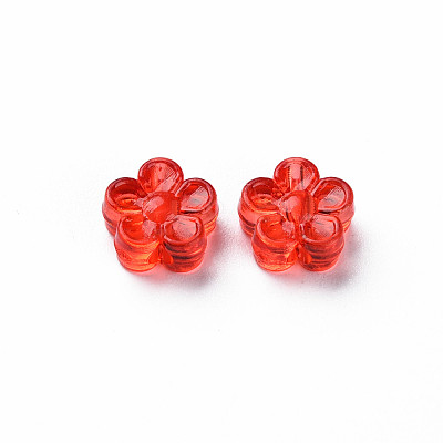 Transparent Acrylic Beads MACR-N013-018-1