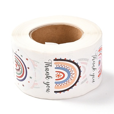 1.5 Inch Thank You Sticker DIY-I054-04A-1