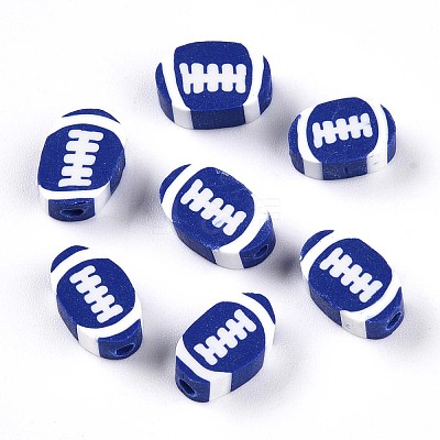 Handmade Polymer Clay Beads CLAY-C006-01E-1