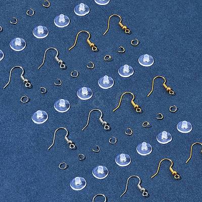 60Pcs Brass Earring Hooks DIY-FS0007-61-1
