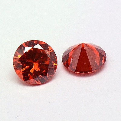 Cubic Zirconia Cabochons ZIRC-M002-6mm-002-1