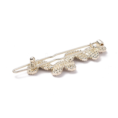 Alloy Crystal Rhinestone Hair Barrettes LS-PHAR-Z003-10LG-1