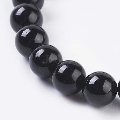 Natural Tourmaline Beads Strands G-G099-6mm-11-1
