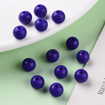 Opaque Acrylic Beads LS-X-MACR-S370-C8mm-A36-1