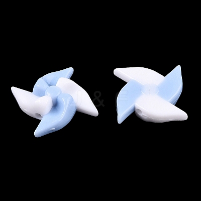 Opaque Acrylic Beads SACR-P030-C01-02-1