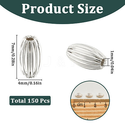 150Pcs Brass Beads KK-SC0005-51-1