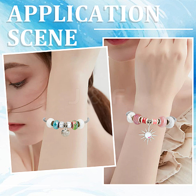 6Pcs Brass European Style Bangle Making PPJ-SC0001-03-1
