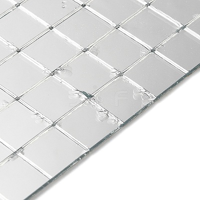(Defective Closeout Sale: Broken Corner) Self Adhesive Glass Cabochons DIY-XCP0002-77-1