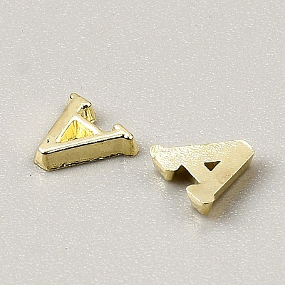 Alloy 26 Letter Shapes Nail Art Decoration MRMJ-WH0114-001-01-1