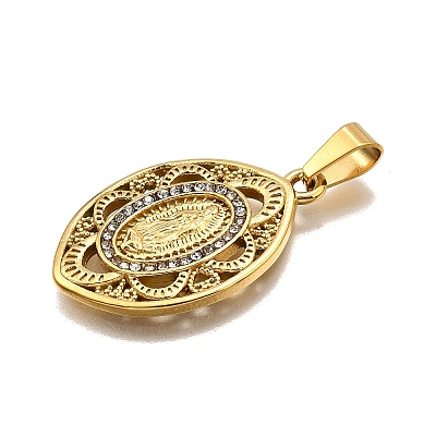 304 Stainless Steel Pendants STAS-B086-09D-G-1
