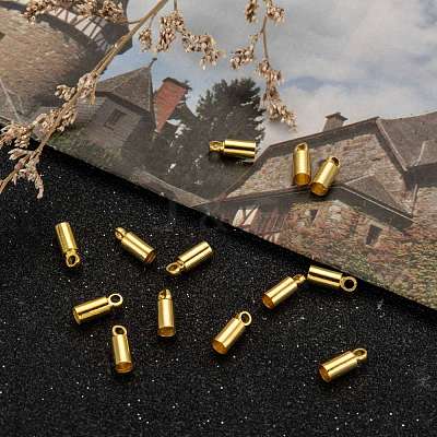 Brass Cord Ends X-EC038-NFG-1