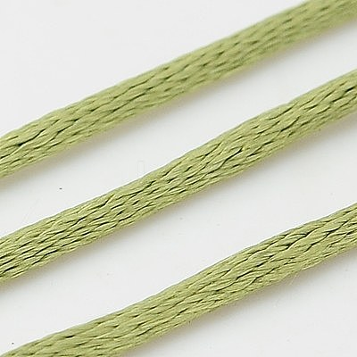 Nylon Satin Rattail Cords NWIR-A003-10-1