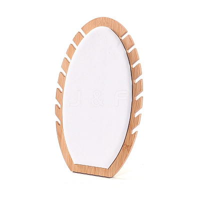 PU Leather Necklaces Display Rack PW-WG44067-05-1
