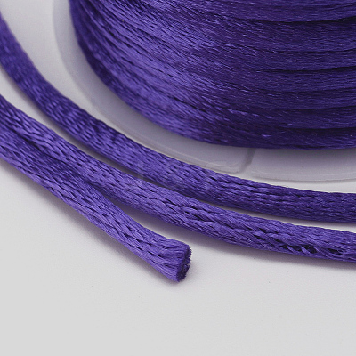 Nylon Satin Rattail Cords NWIR-L006-1.5mm-08-1