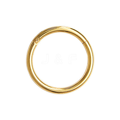 316L Surgical Stainless Steel Hoop Cartilage Earrings WGB51CA-63-1