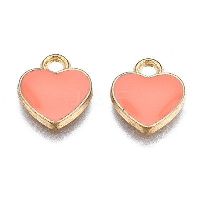 Alloy Enamel Charms X-ENAM-S121-041H-1