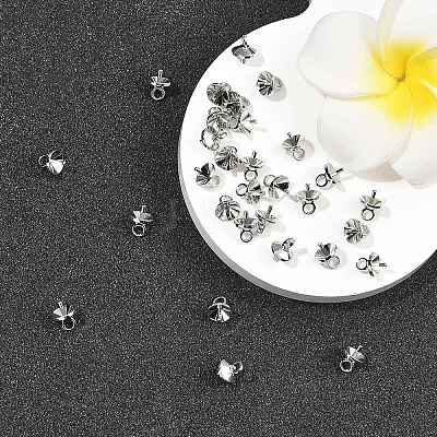 SHEGRACE Brass Cup Pearl Peg Bails Pin Pendants XGRQ1R170-348P-1